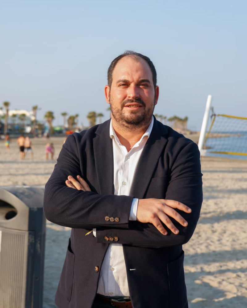Mario Cervera en Los Alcázares
